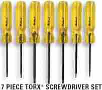 7 Piece Torx Screwdriver Set