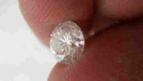 Full White Round Brilliant Cut Moissanite G Colour Diamond