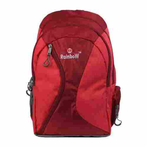 Red Nylon Shoulder Bag