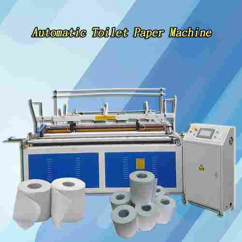 Automatic Embossing Paper Tube Tissue Toilet Paper Manufacturing Machine