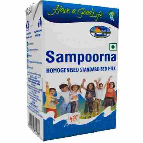 Hygienically Prepared Sampoorna Milk