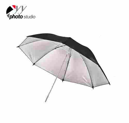 Studio Silver and Black Reflective Photo Umbrella (YU302)