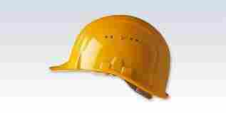 Plain Yellow Safety Helmet