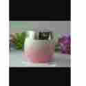 Pink And White Cosmetic Cream Jar
