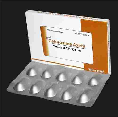 Cefuroxime Axetil Tablets (USP 500mg)