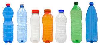 Coloured Plastic Bottle