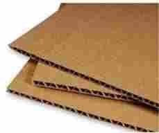 Plain Brown Corrugated Paper Sheets