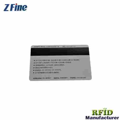 CR80 PVC Plastic Magnetic Stripe Membership Card Custom