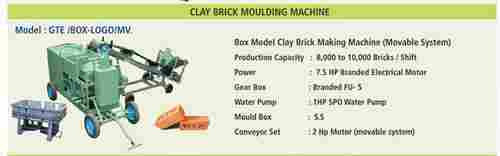 Clay Brick Moulding Machine