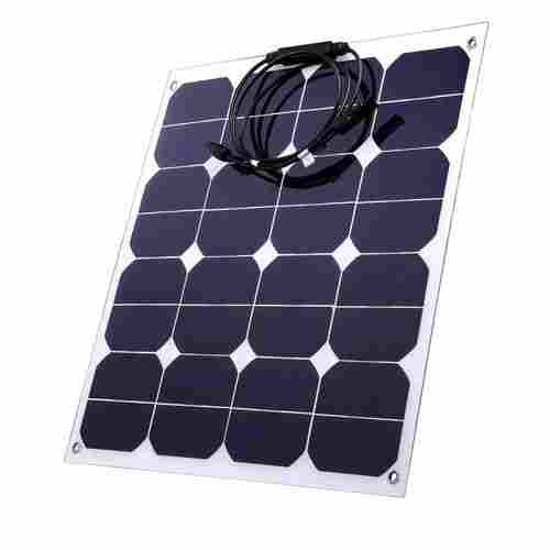 100W 50 W 18V Sunpower Semi Flexible Solar Panel Charger Bendable Solar Module