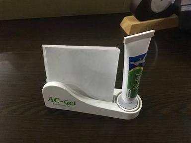 Acrylic Tissue Stand With Tube In Acrylic