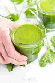 Fresh and Healthy Vegetable Juice