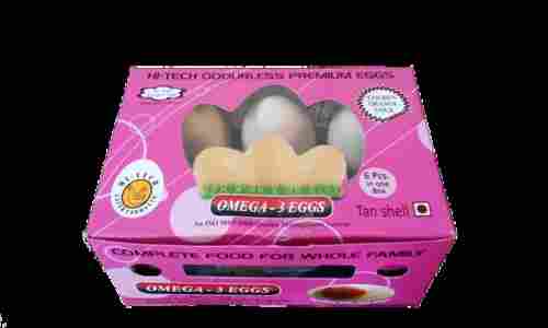Fresh Tasty Omega-3 Eggs