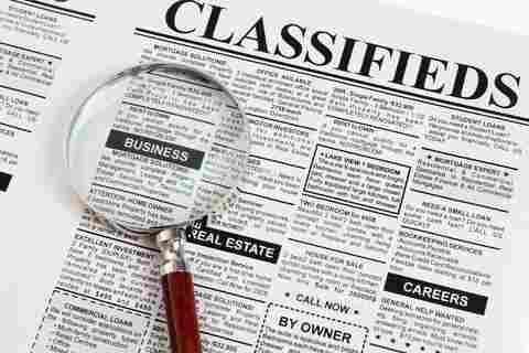 Newspaper Classified Advertising Service