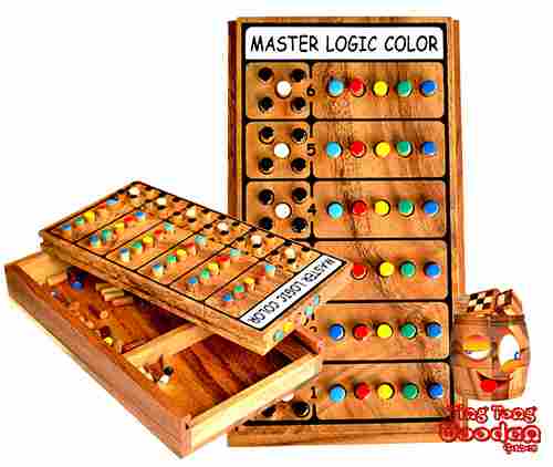 Master Logic Color Wooden Game