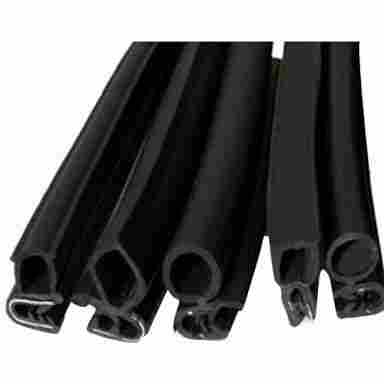 Black Extruded Rubber