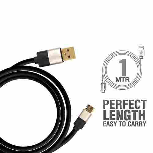 Sound One Silicone Micro USB Cable 1 Meter 2 AMP