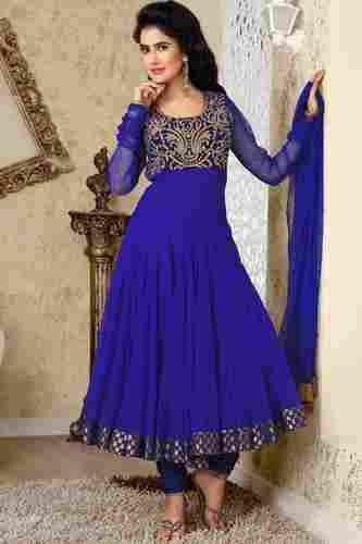 Blue Color Anarkali Suits