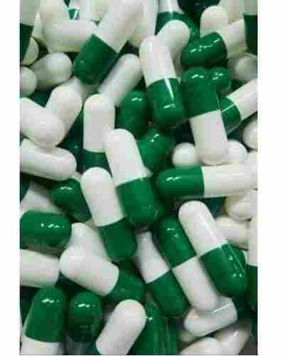 Green And White Gelatin Empty Capsules 1000 Size 1