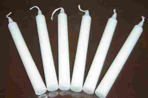 Natural Paraffin Wax White Candles