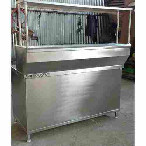 Stainless Steel Food Display Counter