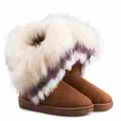 Fur Boots Mann Sandals