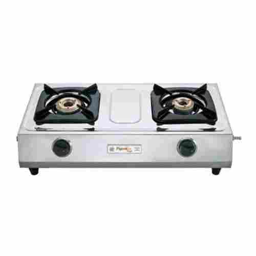 Stainless Steel Double Gas Stove (Pigeon)