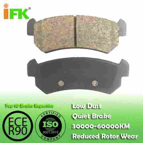 96405131/GDB3348// Semi-metallic/Low-metallic/NAO/Ceramic Disc Brake Pad