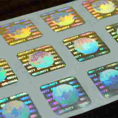 Holograms Stickers for Security Purpose