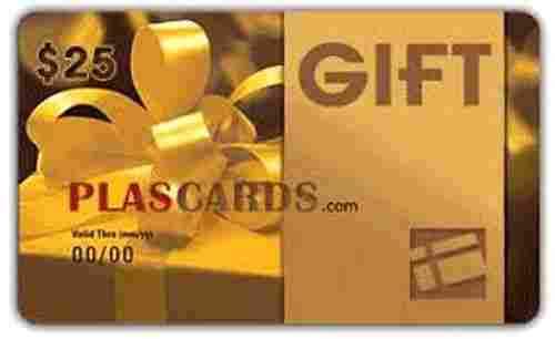 Gift Cards Plastic PVC