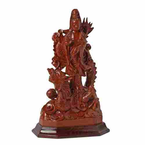 Brown Color Dragon Buddha