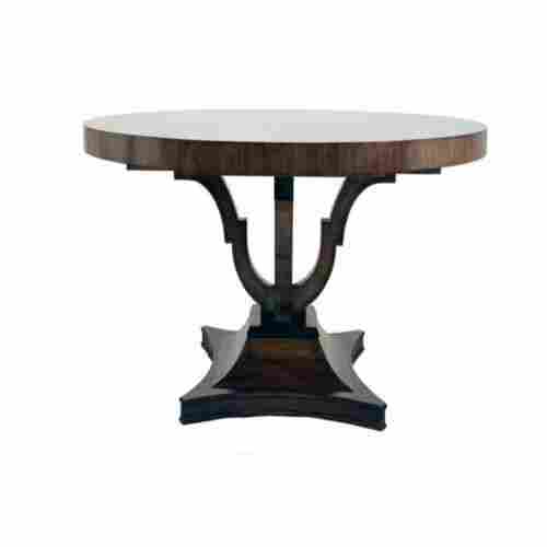 Flawless Finish Round Wooden Table