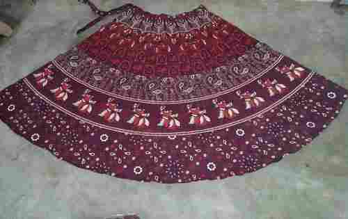 Rajasthani Wrap Around Girls Skirt
