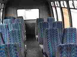 Fabric Bus Seat