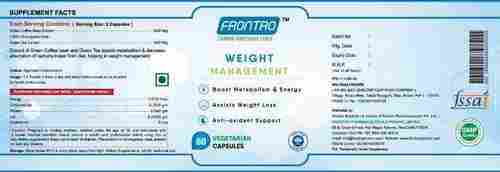 Frontro Nutrition Weight Management Capsules