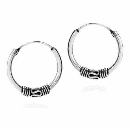 Reliable Twisted Hoop Earring