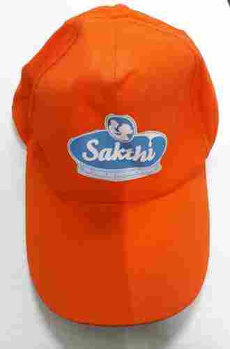 Orange Color Promotional Caps