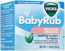 Vicks Vaporub Baby Rub