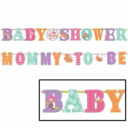 Amscan Baby Shower Mommy To Be Combo Banner