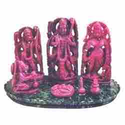 Reflective Finish Ram Darbar Statue
