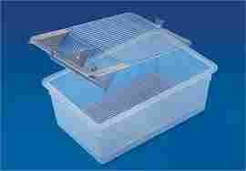 Plastic - Animal Cage with SS Cover