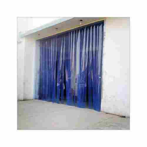 Blue PVC Strip Curtain