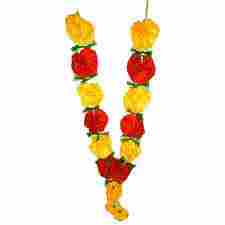 Artificial Flower Mala Used For Wedding And Pooja