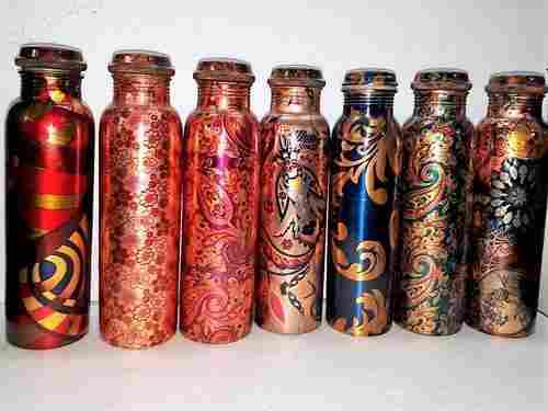 Designer Copper Bottles
