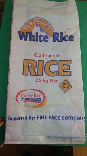 Moisture Proof Pp Laminated Printed Rice Bag