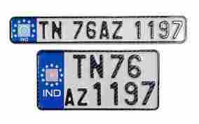 IND Number Plates