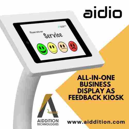 All In One Interactive Displays As Feed Back Kiosk
