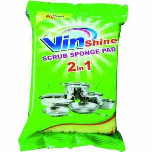 Scrub Sponge Pad 2 in 1