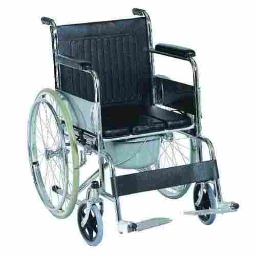 Semi-Automatic Commode Wheel Chair