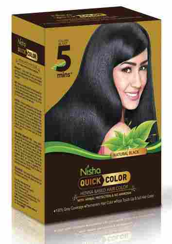 Herbal Nisha Quick Hair Color - 60 gm